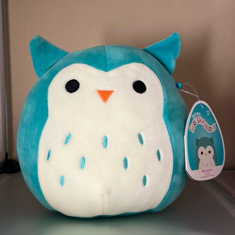 Original Winston Owl Squishmallow 2018